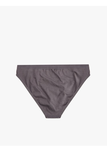 Koton Pamuklu Rahat Kalıp Baskılı Brief Külot Gri 6wlk30008mk Gri
