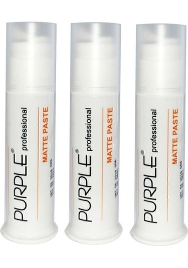 Purple Wax Matte Paste 3'lü Set