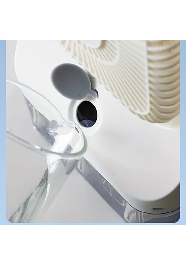 Motion003 Taşınabilir Usb Fanı Mini Soğutma Fanı Gece Lambalı Çoklu Hız Ayarlı Masaüstü Fan İç Dış Mekan Ofis Yurtlar İçin