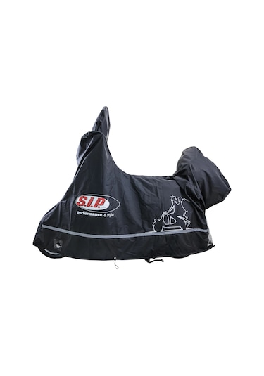 Vespa ET4-LX-PX-Primavera-Sprint Branda Dış Mekan *Siyah* (Top Case ve Cam uyumlu) L / SIP