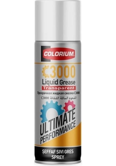 Colorium H3000 Şeffaf Sıvı Gres Sprey - 400 ml