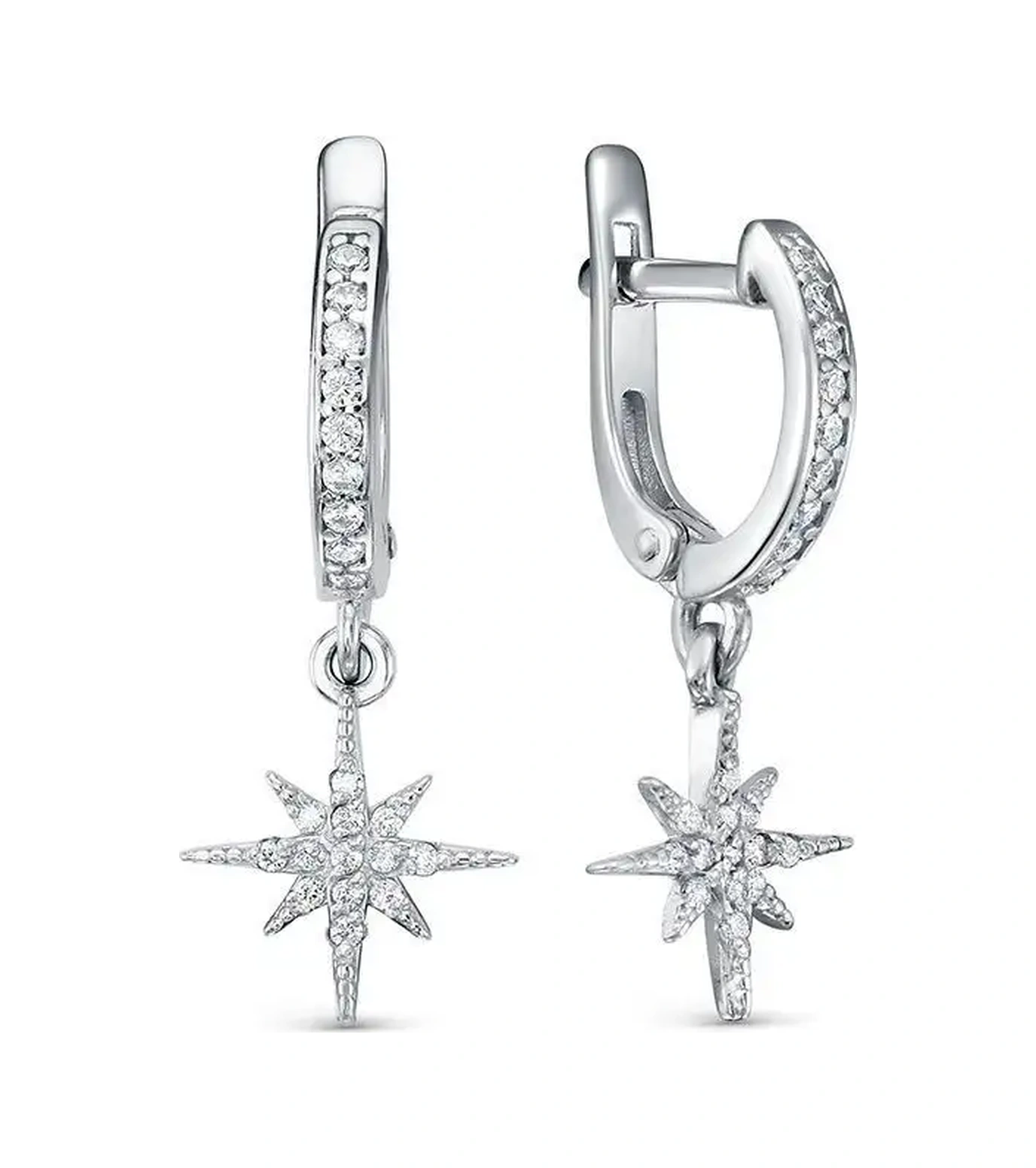 Gold Plaza Jewelry Gümüş Yıldız Küpeler 86171056 Diğer