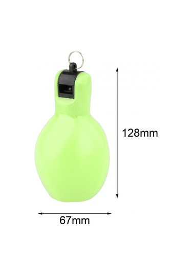 Homyl 2 Parça El Sıkma Düdük Antrenörler Yeşil-ve-mavi Yeşil Ve Mavi