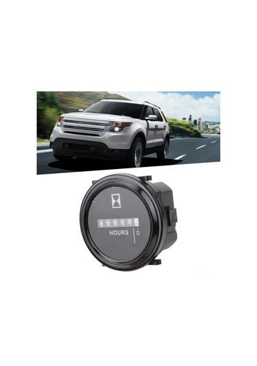 Moveevo Endüstriyel Abs Saat Ölçer, Gemi Ve Jeneratör İçin Sıkı Ve Dayanıklı, 0.01 Doğruluk, Kolay Kurulum, -10 C/+50 C Çalışma Aralığı