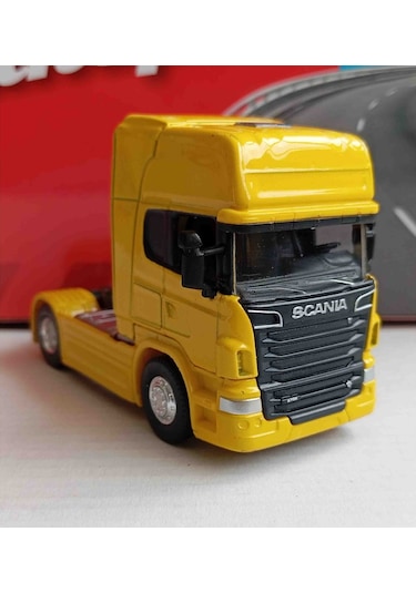 Scania V8 R730 1:64 Ölçekli Tır Çekici Sarı