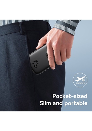 Tongxida Joyroom Jr-pbf18 10.000mah 22.5w Hızlı Şarj Güç Bankası Siyah