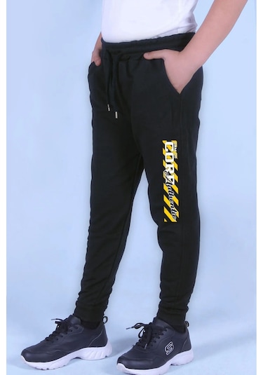 5'li Core-or-strong-dynamic-original Baskılı Erkek Çocuk Çift Cepli Eşofman Altı Çok Renkli