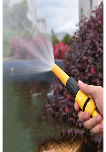 Nuzzle Hortum Ucu Su Atabilen Tazyikli Sulama Ve Oto Yıkama Tabancası Bahçe Hortumu Tabancası