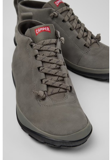 Kadın Peu Pista Gm Deri Bot - Gri Gri