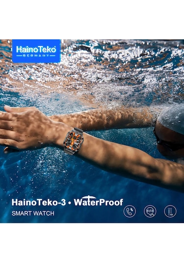 Haino Teko-3 3 Kordonlu Akıllı Saat (İthalatçı Garantili)