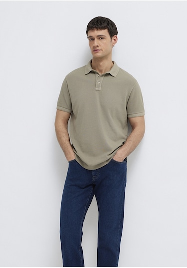 Mavi - Haki Polo Tişört 0613151-70360 Yeşil
