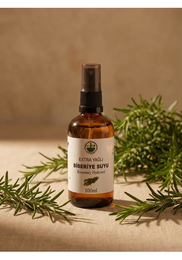 Biberiye Suyu Biberiye Hidrosolü Rosmarinus Officinalis Tonik 100 Ml