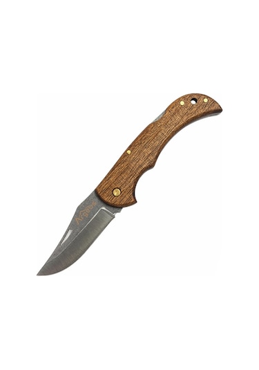 Argeus Katlanır Ahşap Saplı - Model 2 Outdoor Çakısı Çok Renkli