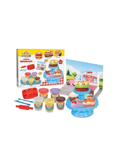 Art Craft Cupcake Oyun Hamuru Seti