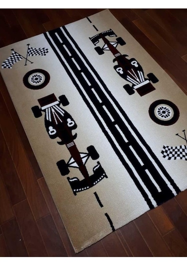Saray Çocuk 12611J Yarış Araba 125X180 Cm Çok Renkli