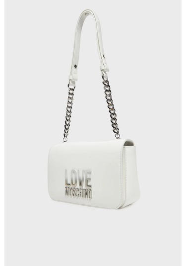 Love Moschino Kadın Çapraz Çanta Jc4255pp0mkd0100 Beyaz