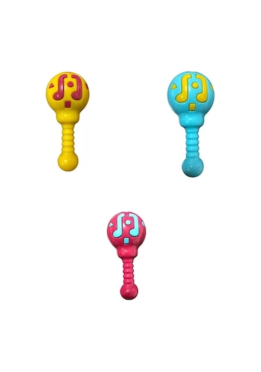 Hışırtılı Dişlikli İlk Kitabım + Eğlenceli Çıngıraklı Emekleme Arkadaşı Top + Marakas Çıngırak + Mey