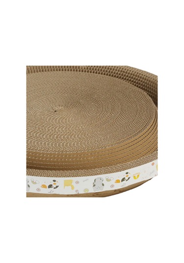 Suntek Karton Kedi Tırmalama Yatağı Salon Oluklu Tırma M