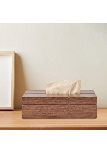 Suntek Banyo Otel Restoranı Için Ahşap Doku Kutusu Dekoratif Odun