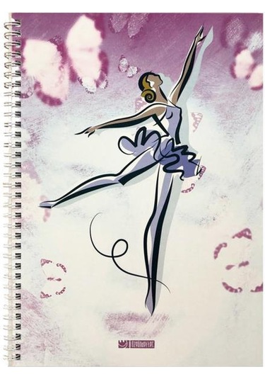 Özgün A4 Spiralli Defter 144 Yp Kareli