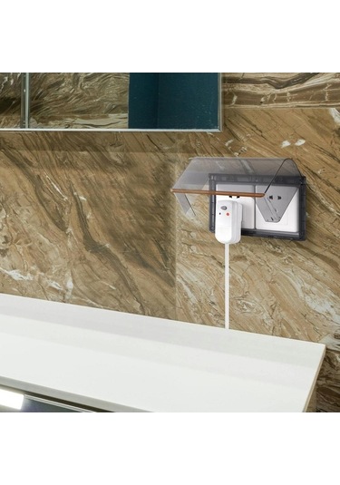 Besthome1 Suntek Su Geçirmez Elektrik Prizi Koruyucu Kapağı İç Koruma Takımı