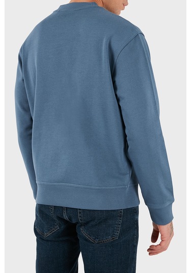 Boss Erkek Sweat 50514541 495 Mavi Mavi
