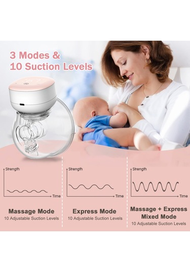 Youha P3 Giyilebilir Göğüs Pompası Emzirme İçin Taşınabilir