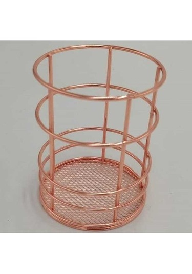 Tongxida Ofis Metal Sepeti Kozmetik Kutusu Kırtasiye Çok İşlevli Demir Depolama Fırça Dövme Bosphorusboutique Bitirme Kalemlik Diğer