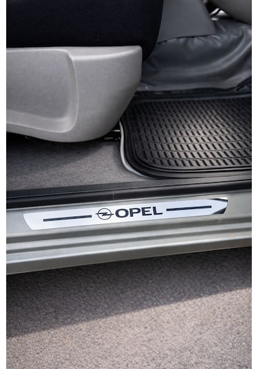 Opel Uyumlu Özel Kapı Eşik Yazısı Krom