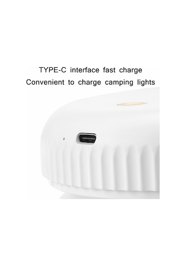 Sones Açık Hava Katlanır Manyetik Led Acil Kamp Işığı Mavi