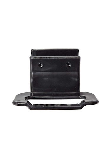 Plastik Baza Kulpu Yatak Kaldırma Tutma Kulp Kolu Tutacağı Kulbu Siyah -40mm Profiller İçin Siyah