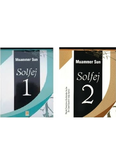 Muammer Sun - Solfej 1 + Solfej 2 Set