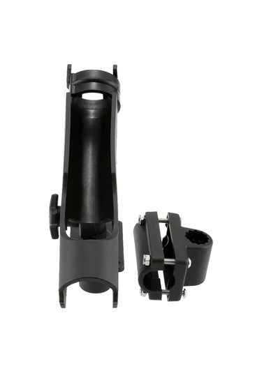 Lemestar Kano İçin Döner Kuruş Tutucu - Dayanıklı Polipropilen Malzeme, İki Tip Montaj, 4.2cm Çap, Siyah Renk