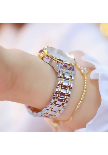 Vkemall Kadınlar İçin Doğal Perle Ve Taşlı Zırhlı Kol Saati - Basit Zekice Yüksek Kaliteli Su Geçirmez Kuvars Hareketli Moda Saati - Altın Rengi Diğer Vkemall Kadınlar İçin Doğal Perle Ve Taşlı Zırhlı Kol Saati - Basit Zekice Yüksek Kaliteli Su Geçirmez Kuvars Hareketli Moda Saati - Altın Rengi Diğer