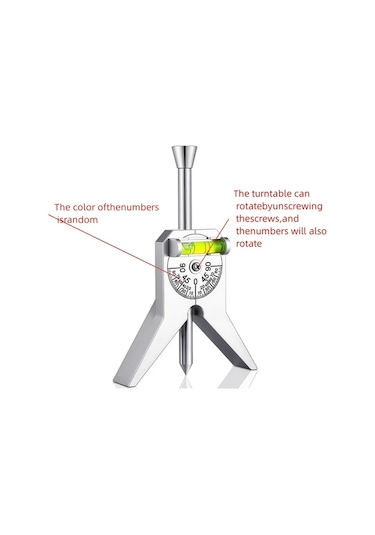 Fochsia 1 Adet Hassas Boru Merkezleme Aleti Ayarlanabilir Kadran Ve Su Terazili