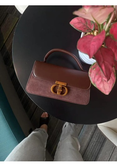 Rey Kahverengi Çapraz Vücut Omuz Çantası 456599413 Beyaz