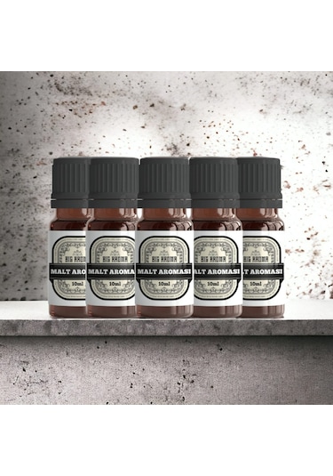 Big Aroma Siyah Viski Malt Aroması Tek Kullanımlık 5 x 10 ML