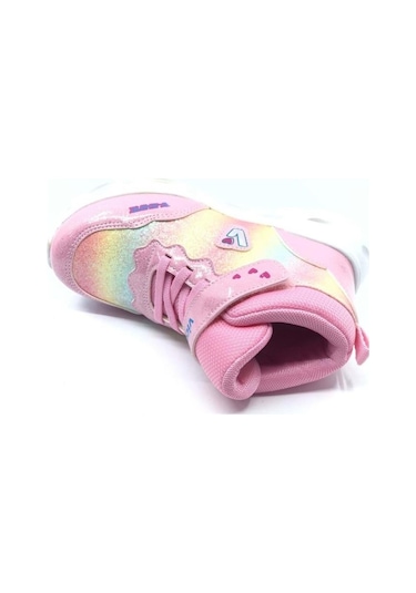 Vicco Poni 946.b25k.430 Anatomik Taban Işıklı Kız Çocuk Bot Pembe 22-25 Pembe
