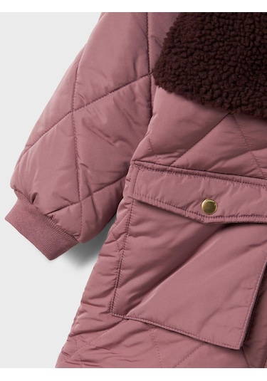 Name It Nkfmika Unisex Çocuk Mont Gülkurusu