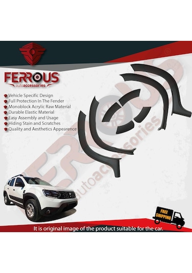 Dacia Duster Çamurluk Koruma Dodik Seti 2010 2017 N11.16253