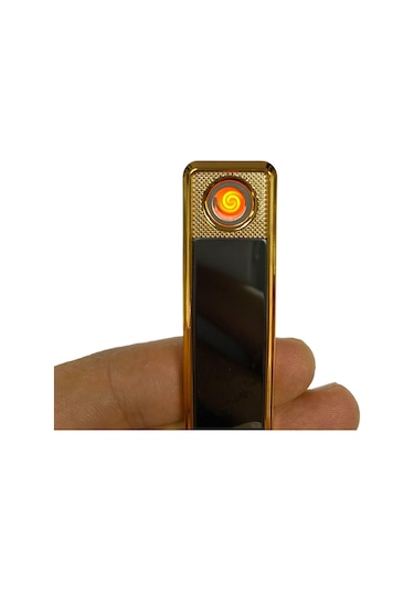 Elif Siyah Usb Girişli Şarjlı Elektronik Çakmak