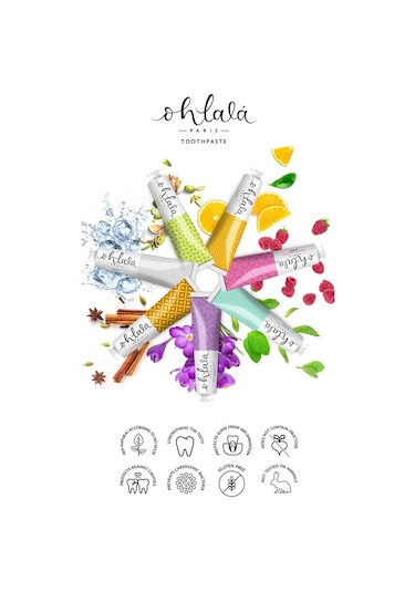 Ohlala Raspberry Mint Ahududu-nane Diş Macunu 75ml