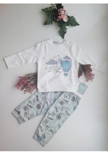 Babydola Mevsimlik Erkek Bebek Takım 2'li 6-24 Ay Yeşil