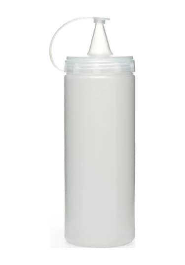 Şeffaf Sos Şişesi - 1000ml Dev Boy 3 Adet