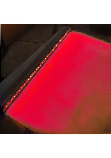 Led Aydınlatma Wall Washer Duvar Boyama 100 cm 36W Kırmızı