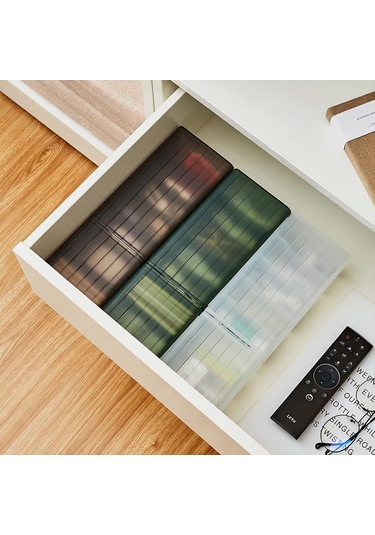 Yaozixa Siyah Kabloları Düzenleyici Kutusu - 7 Bölmeli Usb, Şarj Aleti, Kulaklık Ve Kabloları Sıralama, Masayı/çekmeceyi Temiz Tutma Çözümü