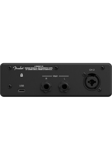 Fender Quantum Lt 2 Usb-c 2 X 2, 24-bit / 192 Khz Usb-c Ses Kartı