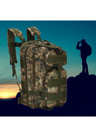 Suntek Yürüyüş Sırt Çantası Kampçılık Orman-Dijital