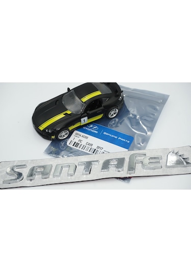 Hyundai Santafe Bagaj Krom Abs 3M 3D Yazı Logo Amblem