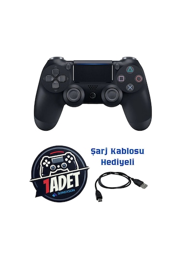 Doubleshock Ps 4 Kablosuz Joystick Tablet Telefon Pc Uyumlu Titreşimli Oyun Kolu 1 Adet